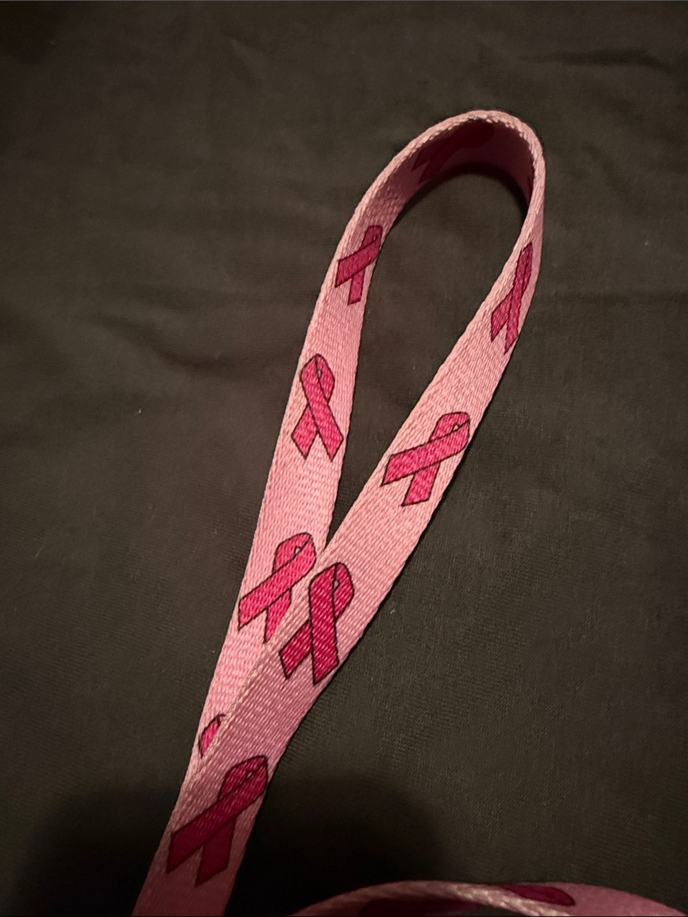 Pink Ribbon Awareness Dog Leash - Picture 2 of 3